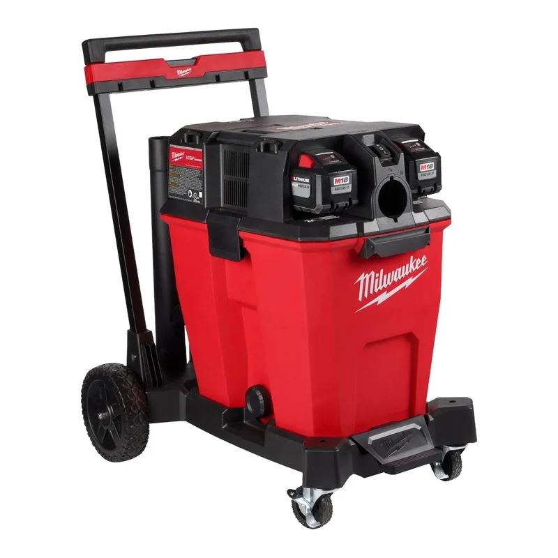 Kit d'aspirateur sec/humide - Kit d'aspirateur sec/humide double batterie Milwaukee M18 FUEL de 12 gallons, 0930-22HD